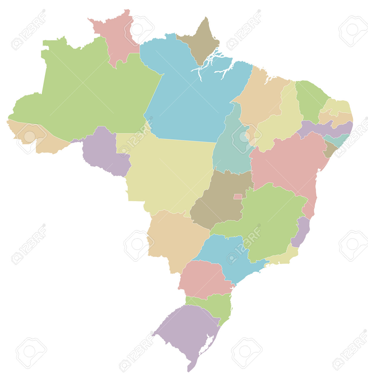 Mapa do Brasil